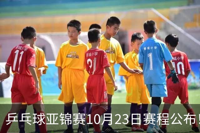 乒乓球亚锦赛10月23日赛程公布！国乒冲击冠军，与张本美和再战